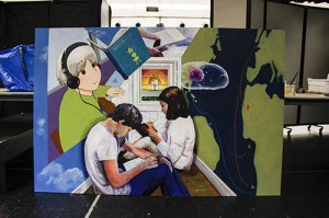 2014 Artist In Residence Program Artist Creates Painting For Ar