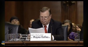 Bob Kellar testifies in front of a Senate committee on the importance of Cemex