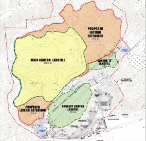The 639-acre landfill site, which is owned by Waste Connections and permitted for about 257 acres of waste, is looking to double its daily disposal limits, set aside of land for a potential conversion technology site, improve its entrance and support facilities and extend the life of the landfill, to name a few of the project’s goals.