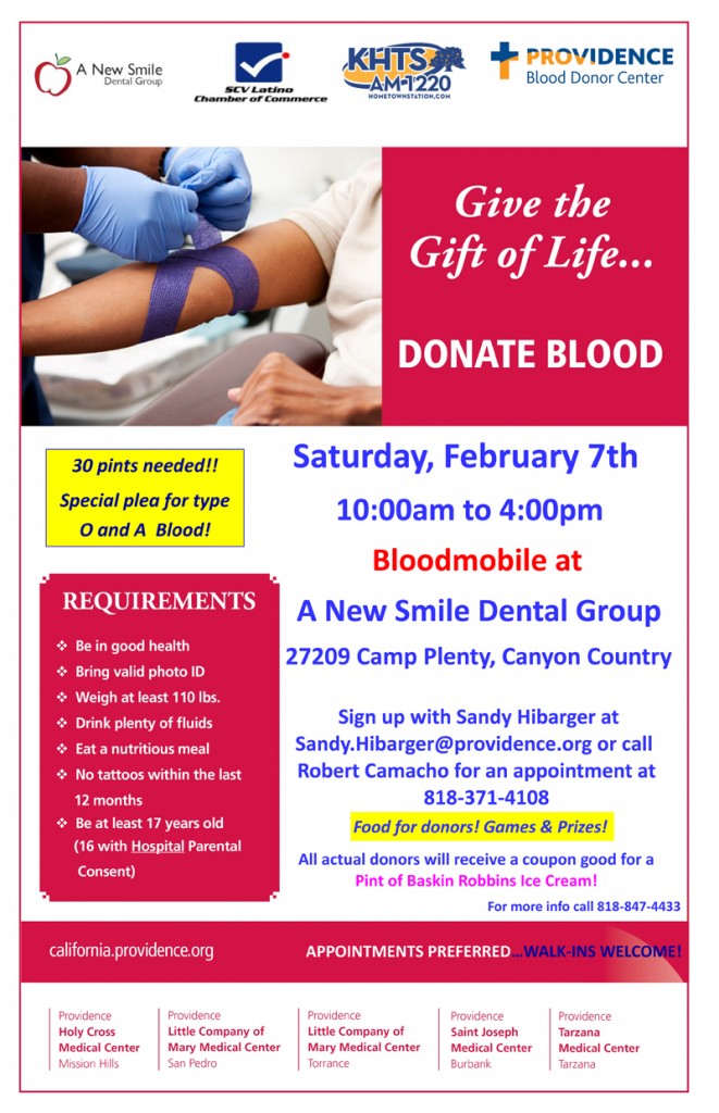 2015 Providence Holy Cross Blood Drive