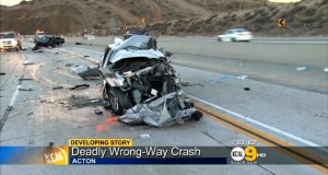 The murder trial for a man accused of driving the wrong way on Highway 14 and killing two people is due back in court next month, officials said. Photo courtesy of KCAL