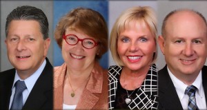Henry Mayo Newhall Hospital Board of Directors recently named Don Kimball as its new chair and Judy Fish as vice chair, and appointed two new members, Cheri Fleming and Mark Chamberlain.