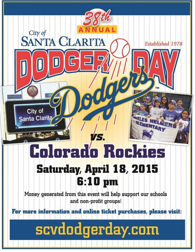 Santa Clarita Residents Invited To Santa Clarita Valley Dodger D