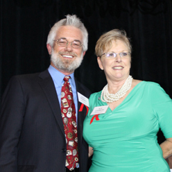 Leon Worden, 2015 SCV Man of the Year and Sue Endress, 2015 SCV Woman of the Year. Photo by Michele E. Buttelman.