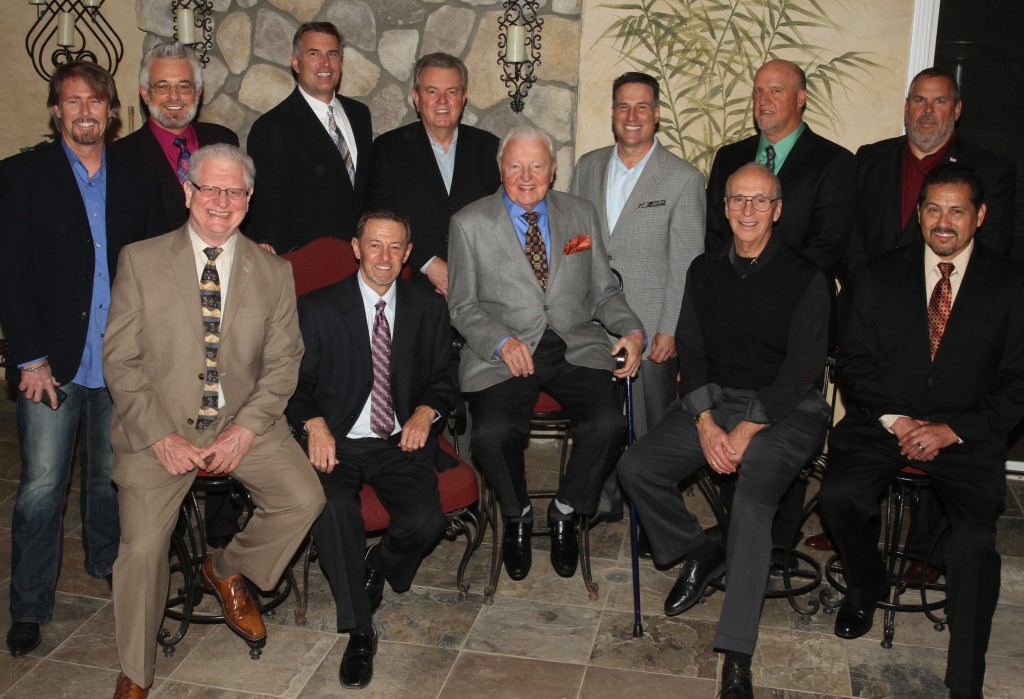 Nominees and their nominating organizations for 2015 Man of the Year were: Marc Emmer (Single Mothers Outreach); Steve Chegwin (College of the Canyons Foundation); Ray Diaz (American Legion); Carl Kanowsky (Boys & Girls Club of Santa Clarita Valley); Taylor Kellstrom (Children’s Hospital Los Angeles and Circle of Hope, Inc.); Jonathan Kraut (Domestic Violence Center of SCV); Jim Lentini (Santa Clarita Elks Club); Ed Masterson (WiSH Foundation); Harold Petersen (Santa Clarita Child & Family Center); Dave Reeves (Rotary Club of Santa Clarita Valley); Daniel Sterkel (Michael Hoefflin Foundation); Eric Stroh (Carousel Ranch) and Leon Worden (Santa Clarita Valley Historical Society).