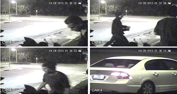 The Los Angeles County Sheriff’s Department is asking Santa Clarita residents to help identify suspects in a fountain vandalism incident, officials said Saturday.