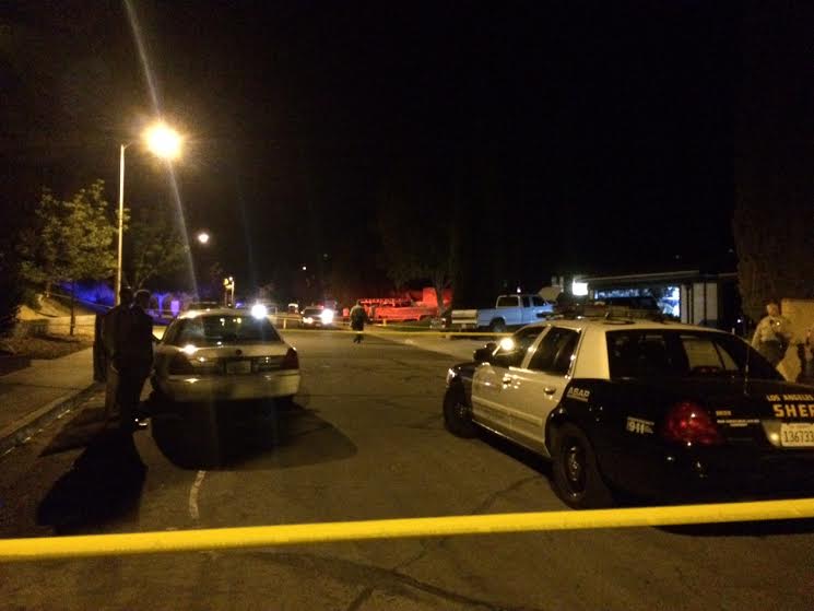 A suspect has been arrested in a suspicious death in Canyon Country