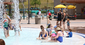 A recent social media post about a woman being kicked out of the Valencia Aquatics Center for breastfeeding prompted a “nurse in” at the aquatics center Thursday.