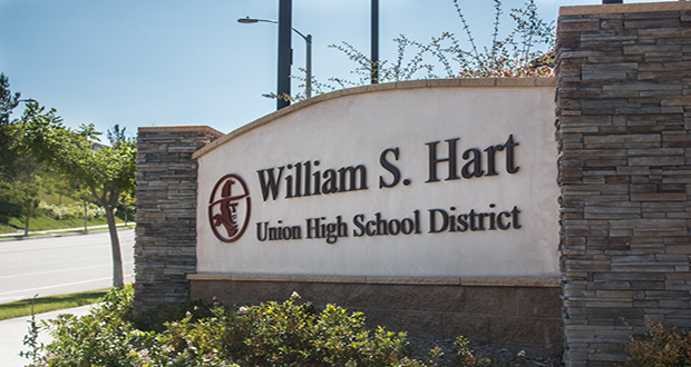 William S. Hart School District office sign