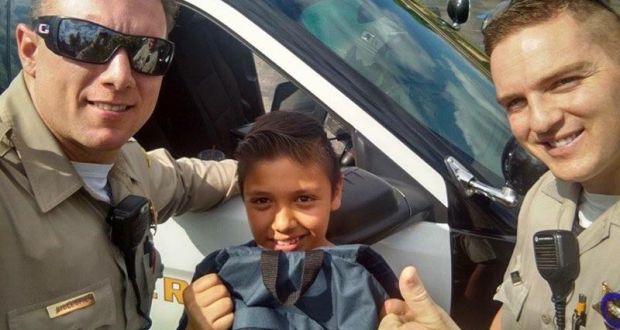Deputies Help 11-Year-Old Locate Lost Backpack
