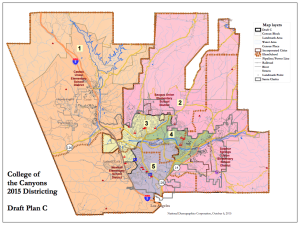 Santa Clarita Community College District, COC To Host Trustee-Area Map Public Hearings