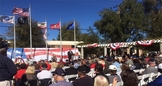Veterans were celebrated and honored today for their service in multiple events throughout the Santa Clarita Valley.