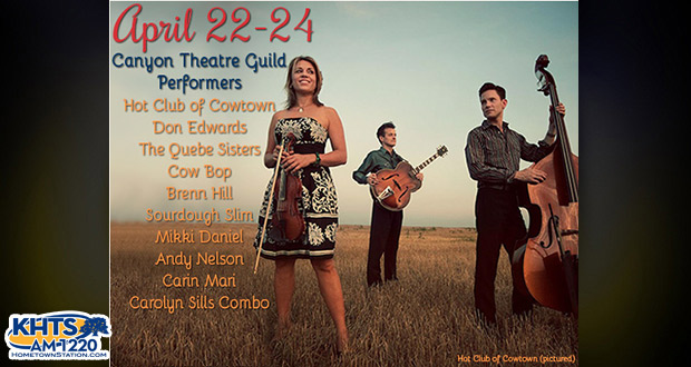 Canyon Theatre Guild Cowboy Festival Lineup