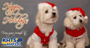 Happy Holidays from KHTS AM 1220