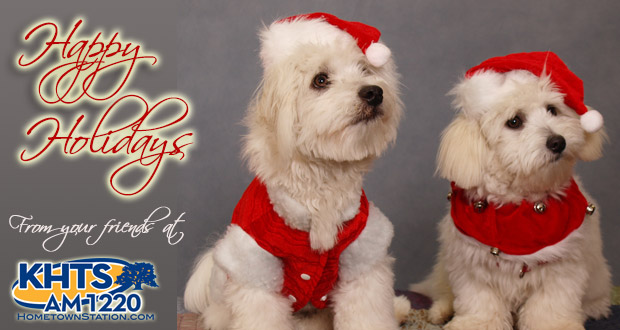Happy Holidays from KHTS AM 1220