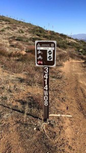 The mile marker above where the body was found. Photo courtesy of Jared Yochim.