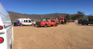 A blue Ford truck was found parked for an extended amount of time at Rowher Flats, and residents believe the man that owns the truck is Michael Skelton of Saugus, and may be missing.