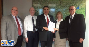 Santa Clarita Mayor Pro Tem Dante Acosta Presented With Book Detailing His Family Genealogy