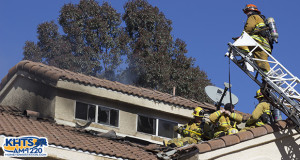 Attic Fire In Canyon Country Knocked Down By Los Angeles County Fire Department Crews
