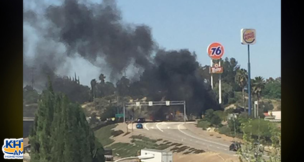 Mobile Home Fire Newhall