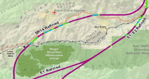 The California High-Speed Rail Authority board will meet Tuesday in Anaheim for an update on various project sections including Burbank to Palmdale, which has been whittled down to three alternatives.