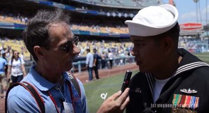 Santa Clarita Dodger Day 2016 military