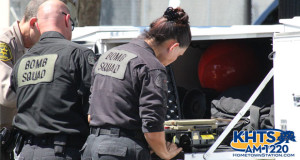 Bomb Squad Removes Explosive Device From Main Street
