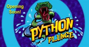 Hurricane Harbor officials are celebrating their 22nd season by introducing a new ride, Python Plunge, this Thursday, June 30.