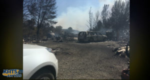 A picture of the vehicle where Bob Bresnick was found on Iron Canyon Road