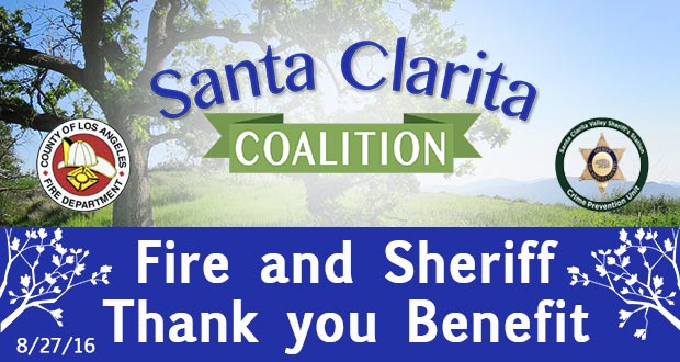 SCV Disaster Coalition Fire And Sheriff Thank You Benefit