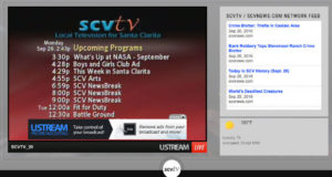 Santa Clarita City Council members are evaluating Tuesday the contract for the area’s public access television channels with SCVTV