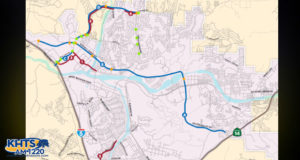 Santa Clarita city officials are looking at a pair of traffic moves Tuesday to improve the flow of vehicles in and around local roads.