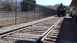 The Saugus Train Station at Heritage Junction.