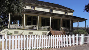 The Newhall Ranch House at Heritage Junction.