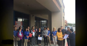 Santa Clarita Valley artisans, hobbyists and scrapbookers alike swarmed their newest mecca Monday, a Hobby Lobby in Saugus.