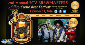 CV Brewmasters "Pirate Beer Festival" is Saturday, Oct 29, 12-5, at Vista Valencia Golf Course, and it supports our veterans and troops