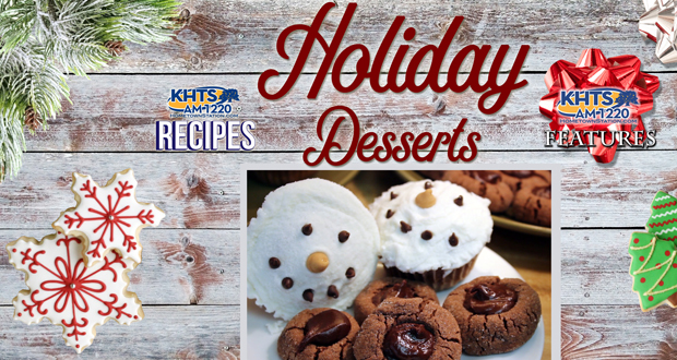 Holiday Desserts: Chocolate Peppermint Thumbprint Cookies, Vanilla Snowman Cupcakes - Hometown Recipes