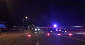 CHP officers are investigating a fatal vehicle vs. motorcycle collision at the intersection of Sierra Highway and Sand Canyon.