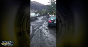 Iron Canyon Road mudslide