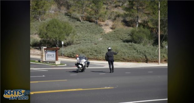 LAPD Mark L. Johnson Funeral