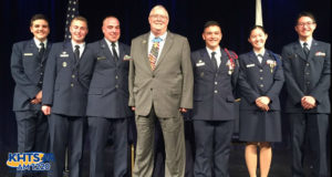 Hundreds of Hart district students heard from one of the fewer than 100 living Medal of Honor recipients Thursday at Valencia High.