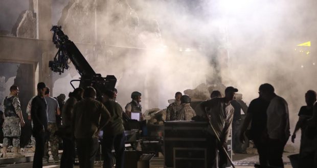 A group of SCVi students visited a LIMS film production