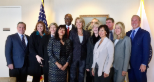 Amber Raskin and Dawn Evenson of iLead Schools met with U.S. Education Secretary Betsy DeVos on Monday