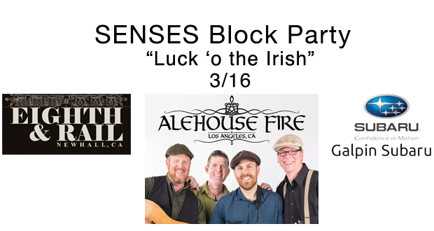 SENSES Block Party: “Luck o’ the Irish”