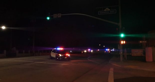 A fatal vehicle-versus-motorcycle collision in Canyon Country was reported at approximately 9:40 p.m.