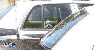 Santa Clarita deputies helped rescue another dog trapped in a car Tuesday, for the second time in as many days.