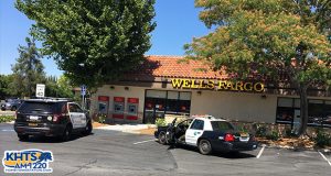 Deputies responded Monday afternoon to a reported bank robbery at a Wells Fargo on Lyons Ave.