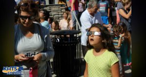 2017 Solar Eclipse In Santa Clarita Draws Viewers Of All Ages (VIDEO)