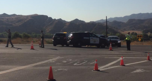 CHP officers are investigating a fatal collision involving a motorcycle vs. vehicle near the 126 I-5 interchange.