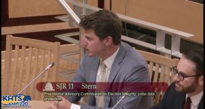 A resolution by state Senator Henry Stern calling on other states to join California in refusing to share sensitive election data with President Trump’s Election Integrity Commission will move forward after clearing its first committee vote. State Senator Henry Stern is the author of Senate Joint Resolution (SJR) 11​ and presiding Chair of the Senate Elections and Constitutional Amendments Committee.